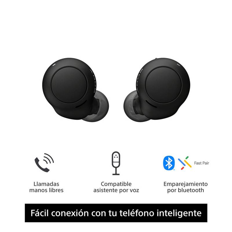 Audífonos True Wireless Sony con Bluetooth WF-C500 Negro SONY