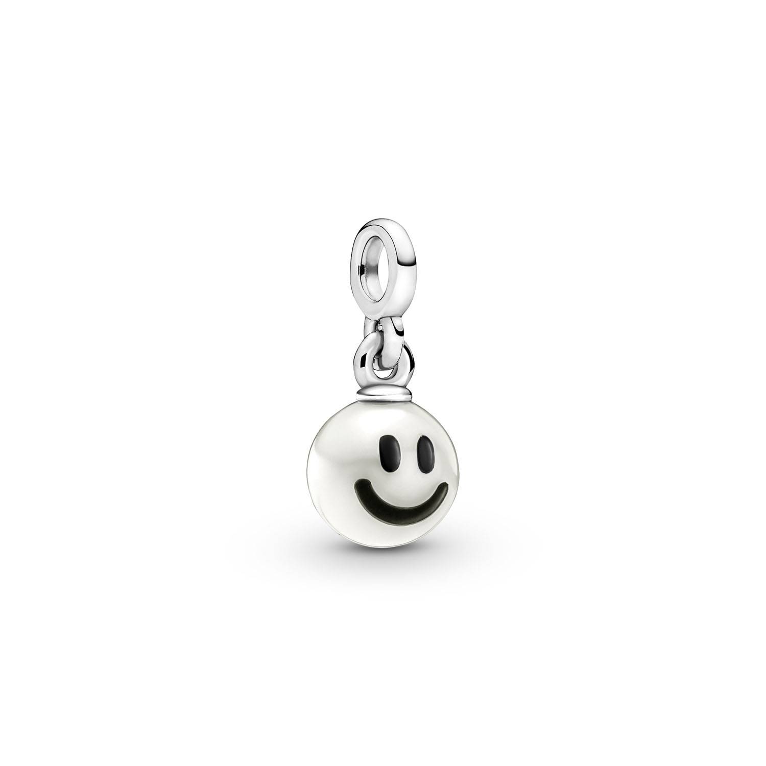 Mini Colgante Carita de plata PANDORA falabella