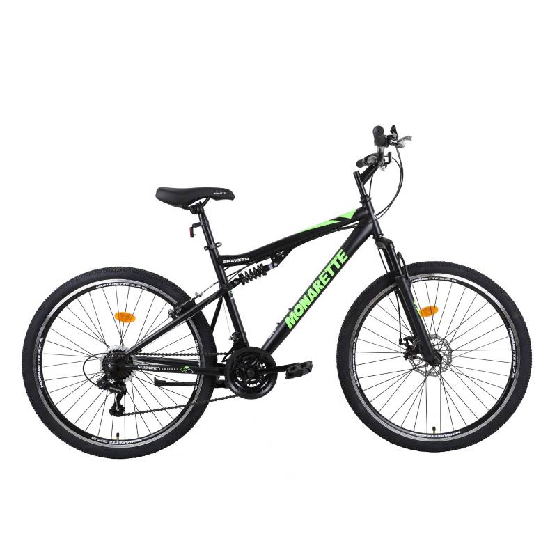 MONARETTE - Bicicleta Monarette Gravity Aro 27.5" Negro Verde