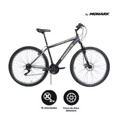 MONARETTE - Bicicleta Monarette Scorpion Aro 29" Negro