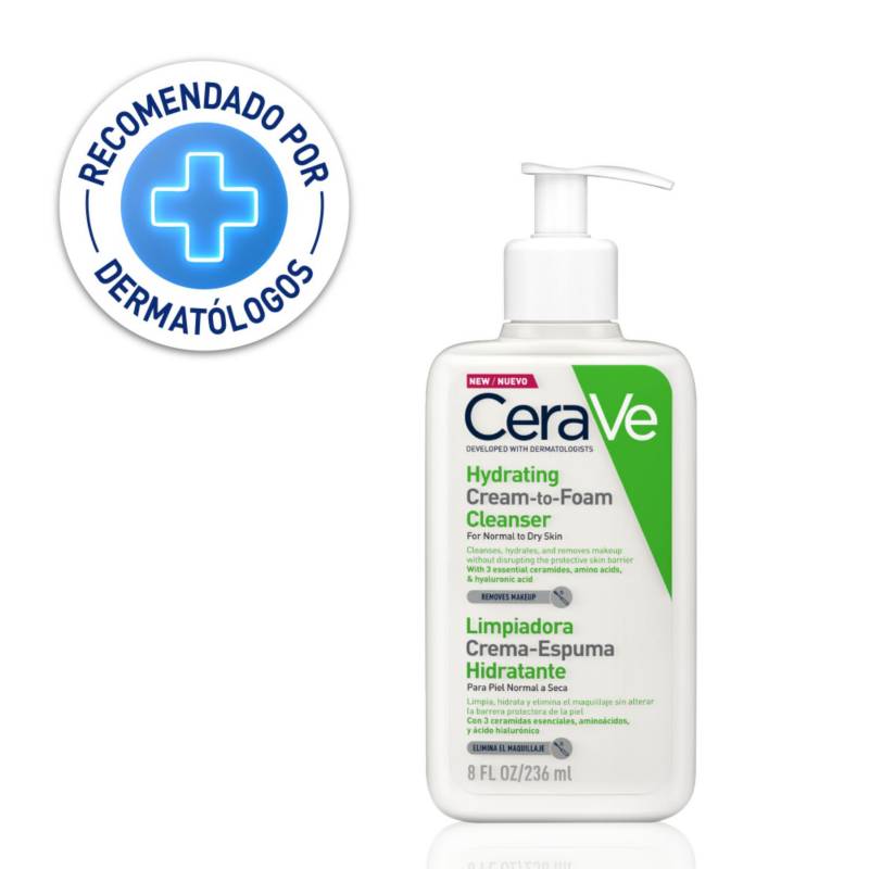 CERAVE - Limpiador Hidratante-Espumoso 236Ml