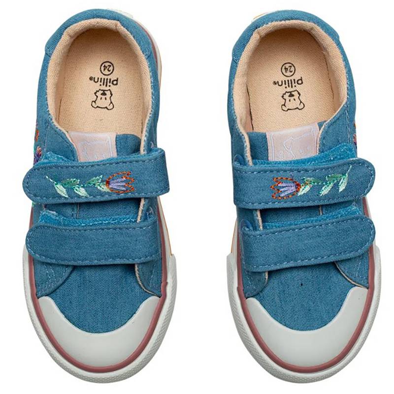 PILLIN Zapatillas Bebe Niña Denim Pillin PILLIN