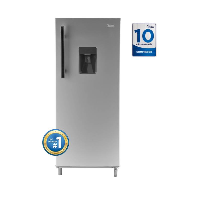 MIDEA - Refrigerador 1 Puerta 202 LTS SILVE