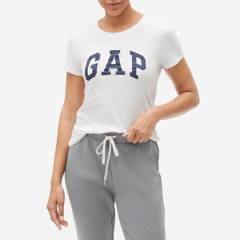 GAP - Polo Manga Corta Logo Mujer Gap