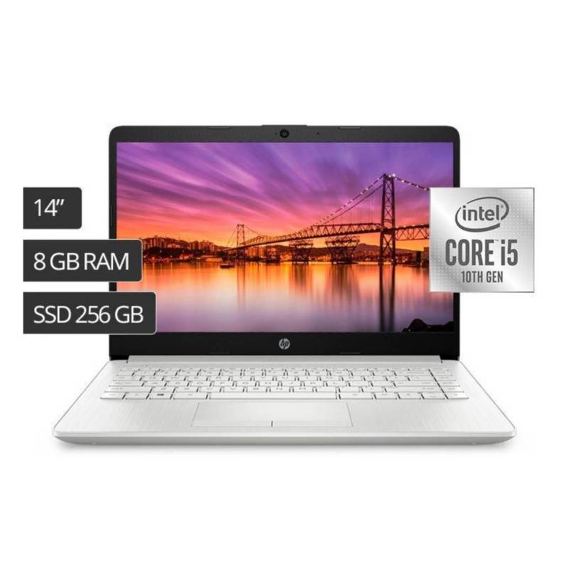 HP - Laptop 14¿ Intel Core i5-10210U 8GB 256GB SSD