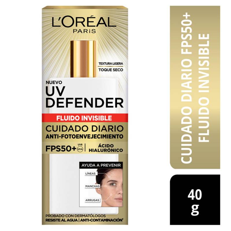  - Protector Solar Facial UV Fluid L'Oréal Paris Skin Care