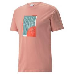 PUMA - Polo deportivo Training Mujer T7 GO FOR Graphic Tee