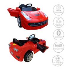 BABY KITS - Porsche carro a batería Rojo