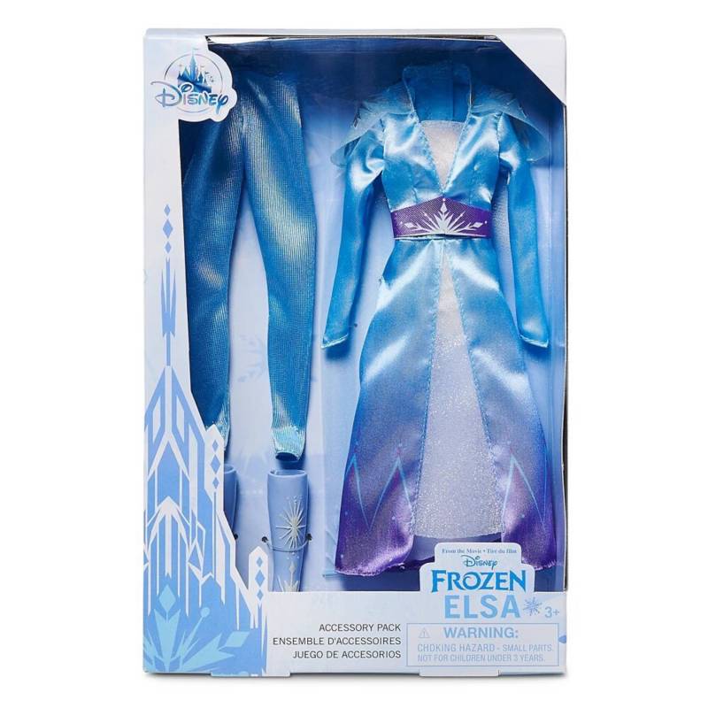 DISNEY - Vestido Muñeca Princesa Elsa Frozen 2