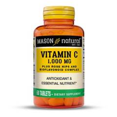 Vitamina C-1000 MG Plus + Bioflavonoides Rosa Mosqueta