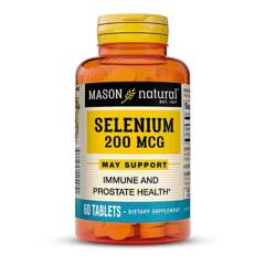MASON NATURAL - Mason Natural Selenio 200 Mcg 60 Tabletas