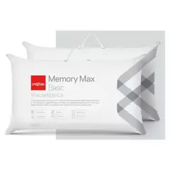 ROSEN - Pack x2 Almohadas Memory Max Basic King 42x80cm