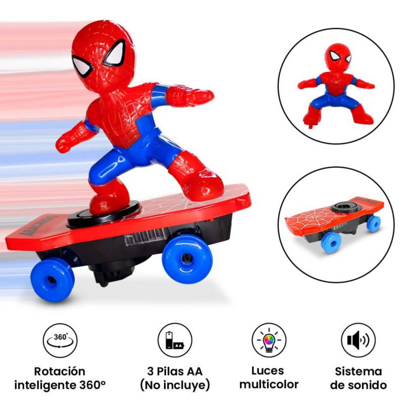 Spiderman Patinete Eléctrico de Juguete SM 