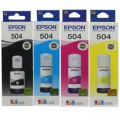 EPSON - Pack de Tintas  504 Epson Originales (4 Tintas)