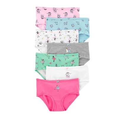 Pack X7 Calzones Niña Carters