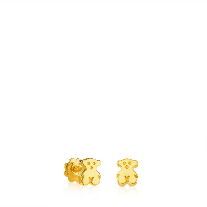 Pendientes de oro motivo oso 0,4cm Baby TOUS
