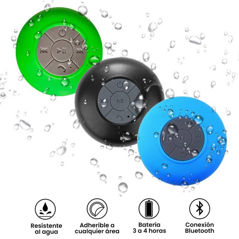 SM - Parlante acuático Bluetooth para ducha - Hombre