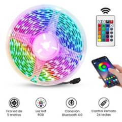 SM - Tira LED RGB Bluetooth con Control por App