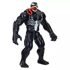 MARVEL - Marvel Spider-Man: Titan Hero Series - Figura de Acción de Lujo de Venom de 30 Cm