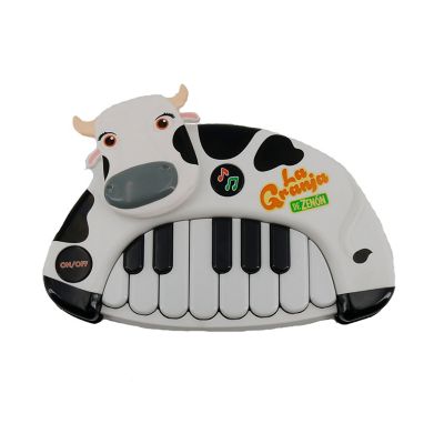 La Granja De Zenon - Piano para bebé, piano infantil La Vaca Lola, juguetes  musicales españoles para niños pequeños de 1 a 3 años, piano de juguete de