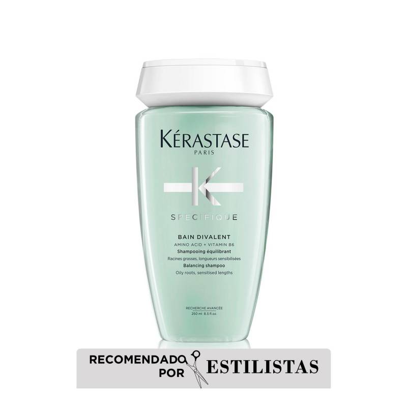 KERASTASE - Shampoo Kérastase Spécifique Divalent raíz grasa 250ml