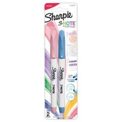 SHARPIE - Marcador S-Note Pastel x2 Unid