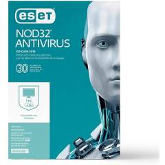 ESET - Antivirus Eset Nod32 2021 1 PC 12 Meses