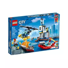 LEGO - Bloque de Lego Policías y Bomberos Misión en la Costa