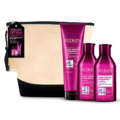 REDKEN - Pack  Color Extend para cabello tinturado (Shampoo, acondicionador y mascarilla)