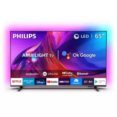 PHILIPS - Televisor 65" Android 4k Ultra Hd Smart Tv Ambilight 65pud7906