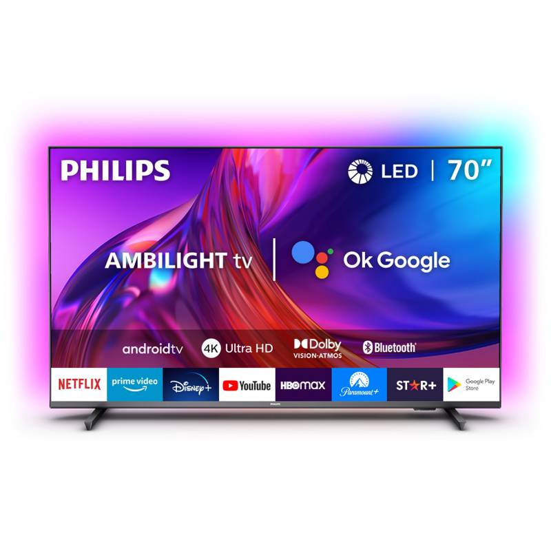 Smart Tv 70 Pulgadas 4K Ultra HD PHILIPS 70PUD7906 77 - PHILIPS TV LED 60P  SMART - Megatone