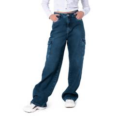 SQUEEZE - Jean Wide Leg Mujer Squeeze