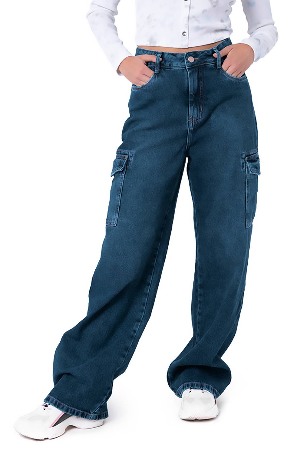 SQUEEZE - Jean Wide Leg Mujer Squeeze