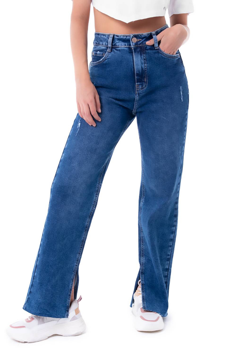 SQUEEZE - Jean Straight Mujer Squeeze