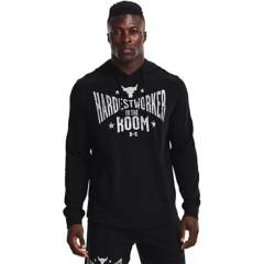 UNDER ARMOUR - Polera Deportiva Hoodie Project Rock Terry Hombre