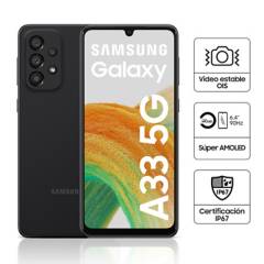 SAMSUNG - Galaxy A33 5G 128GB 6GB Negro