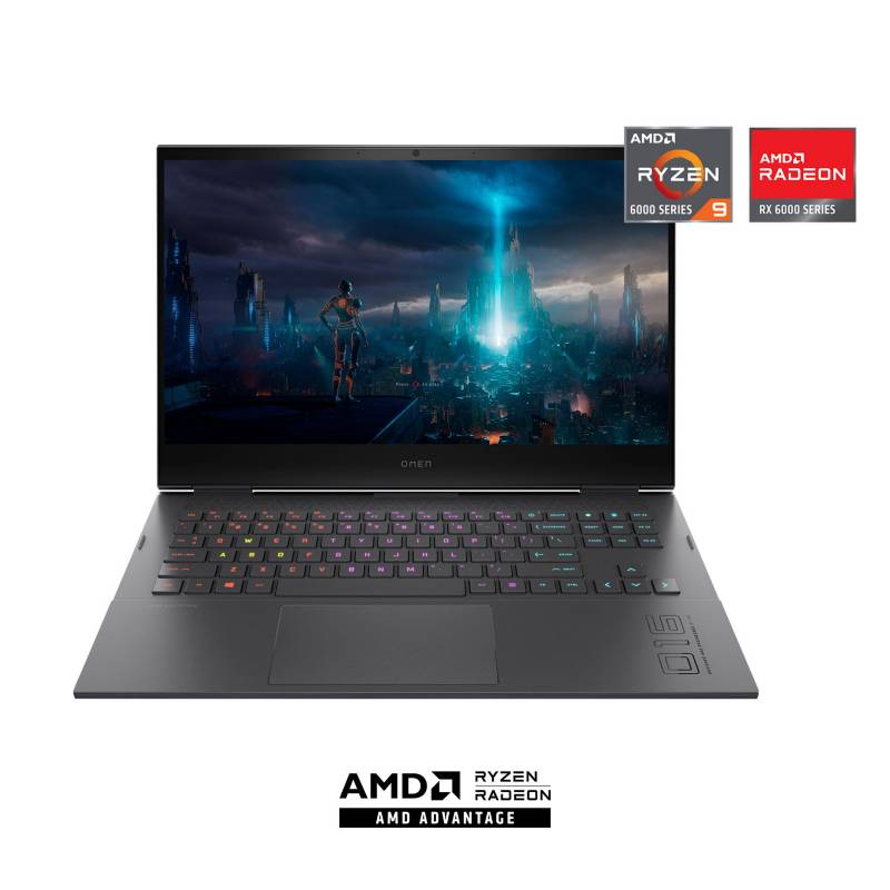 HP - Laptop Gamer HP Omen AMD Ryzen 9 Serie 5000 32GB 1TB SSD 16" RX-6600M 16-c0500la 