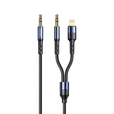 Cable Audio Auxiliar a Lightning + Auxiliar