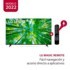 LG - Televisor 50" LG UHD 4K ThinQ AI 50UQ8050PSB (2022)