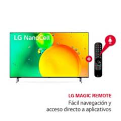 LG - Televisor 55" LG NanoCell 4K ThinQ AI 55NANO75SQA (2022)