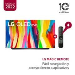 LG - Televisor 48" LG OLED 4K ThinQ AI OLED48C2PSA (2022)