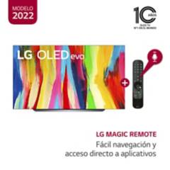 LG - Televisor 83" LG OLED 4K ThinQ AI OLED83C2PSA (2022)