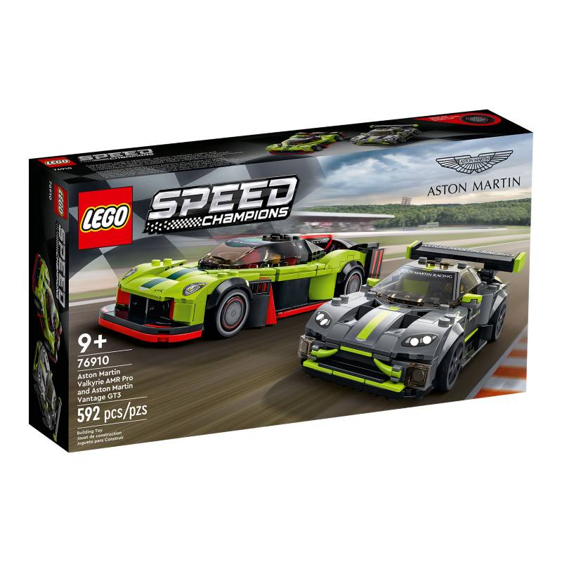 LEGO - Lego Super Champions Aston Martin Valkyrie AMR Pro y Aston Martin Vantage GT3