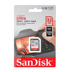 SANDISK - Memoria SD Sandisk SDUN4-032G Ultra SDHC 32GB UHS-I 120Mbps