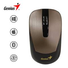 GENIUS - Mouse Genius Inalámbrico ECO-8015 C Batería Recargable Iron Gray Channel