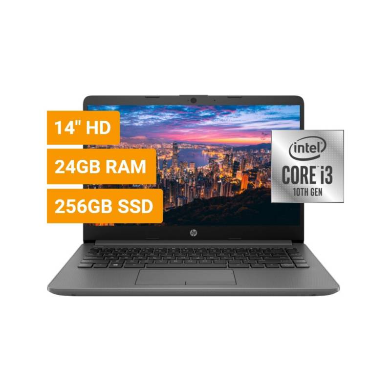 Laptop 14 Core I3 10ma 24gb Ssd 256gb Hp 4496