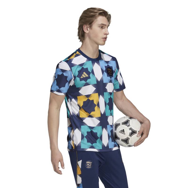 Adidas - Camiseta de Fútbol Algeria Entrenamiento Aeroready Adidas Hombre