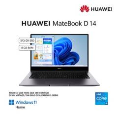 HUAWEI - HUAWEI MateBook D14 i5 11va laptop 14" FHD IPS i5-1135G7 512GB SSD 8GB RAM Windows 11 Home