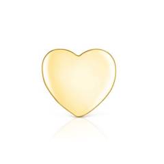 Piercing de oreja de oro con corazón Tous