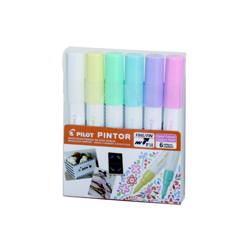 Marcadores Punta Fina Pastel Isofit 10 Colores - Arcoiris Libreria